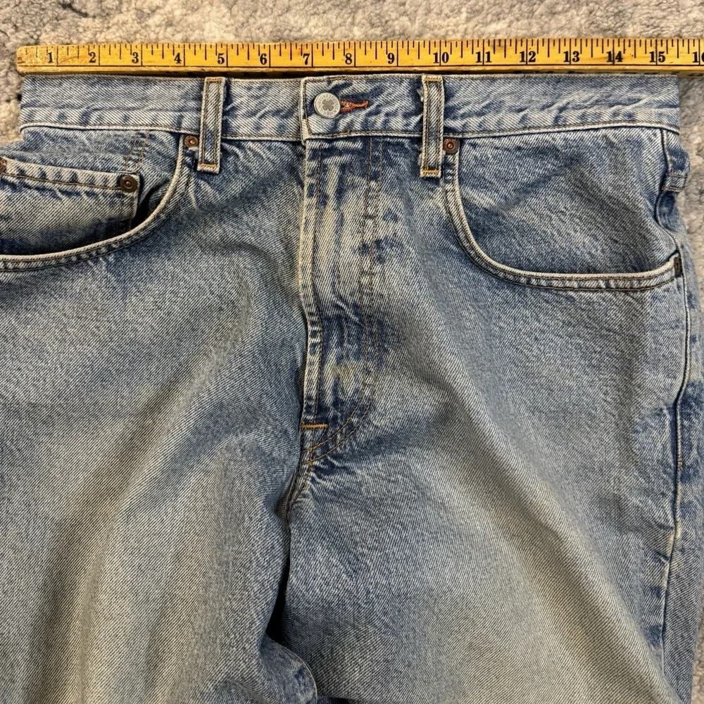 Vintage Lucky Brand Red Label Dungarees Relaxed Fit Denim USA Size 31x32
